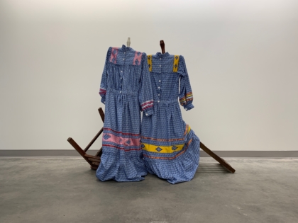 Untitled (Two Tear Dresses)